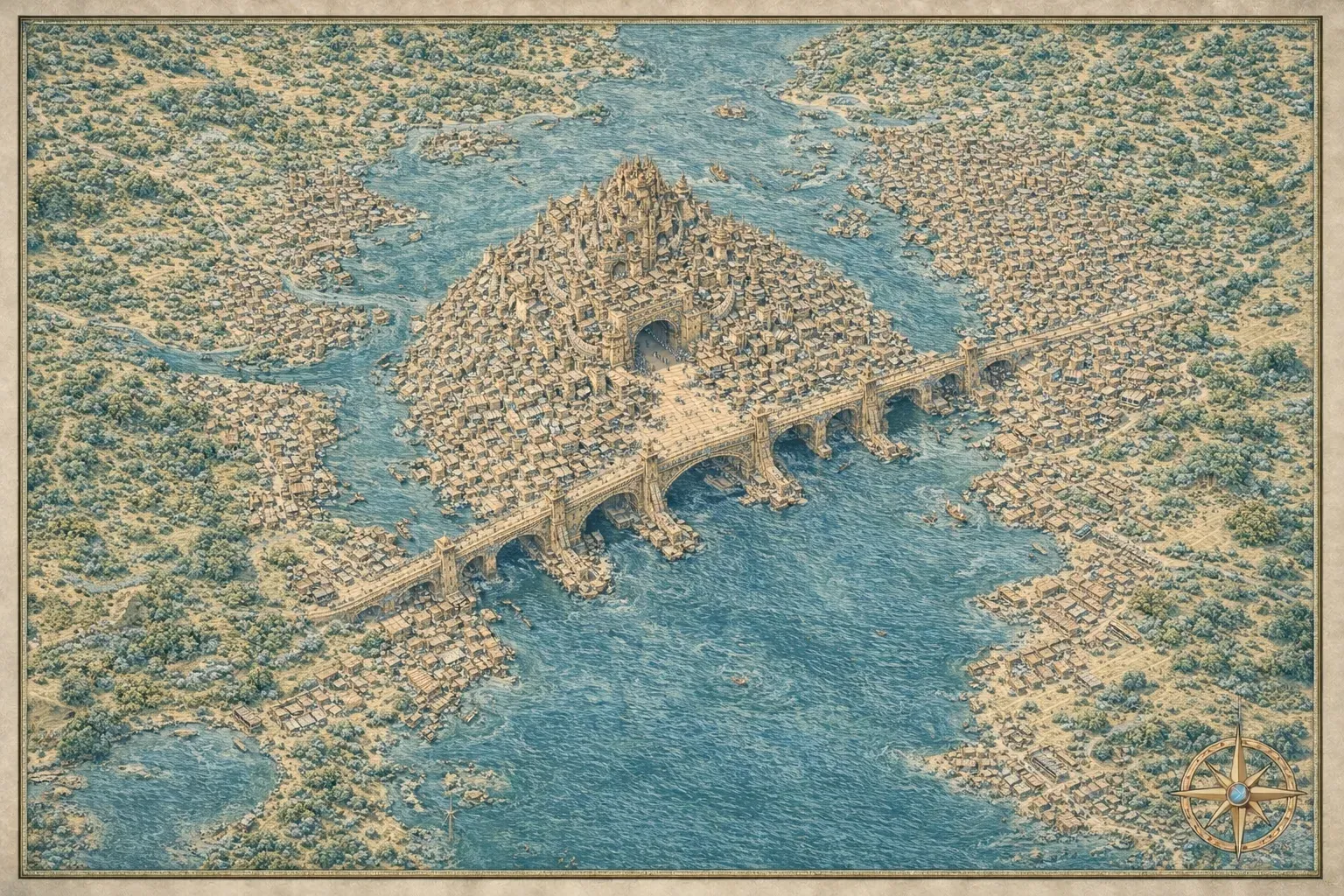 Mol-Kareth City Map