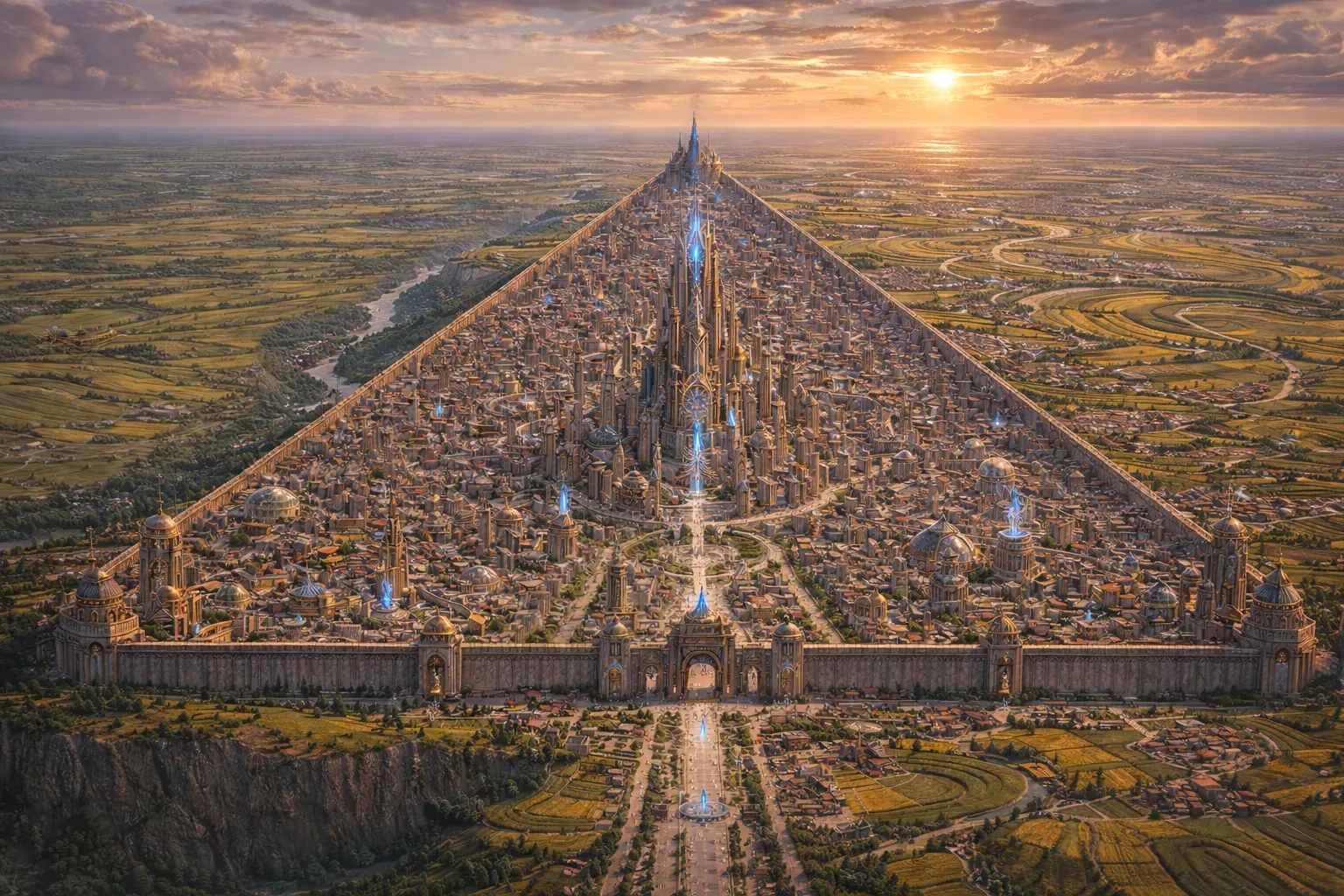 Kalivara City Illustration