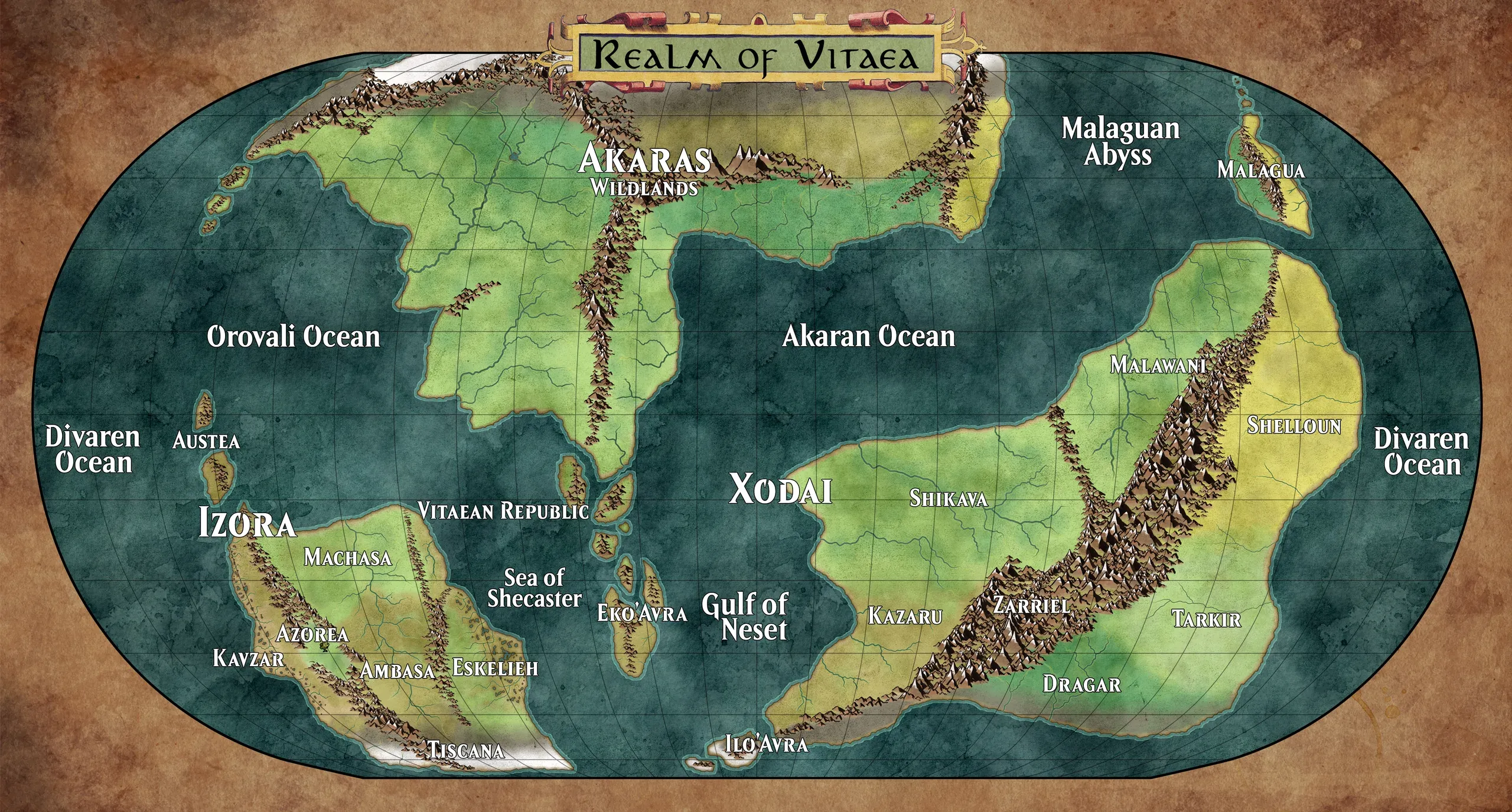 Vitaea Biome Map