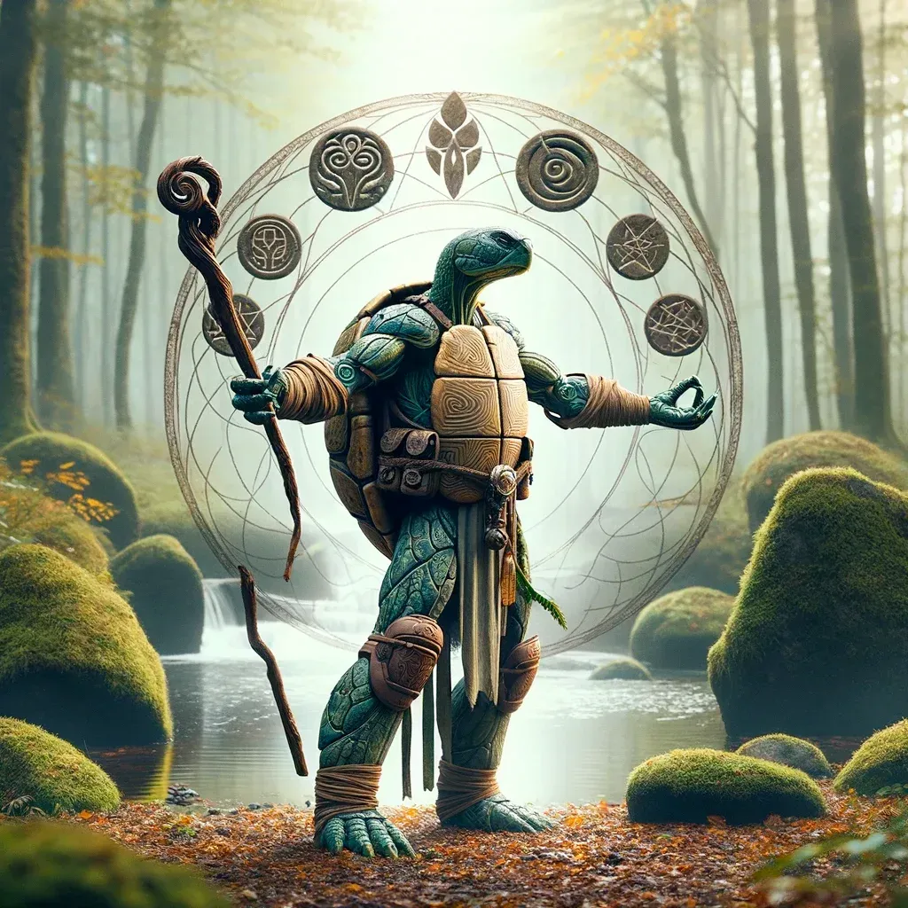 Druidic Warrior-Monk
