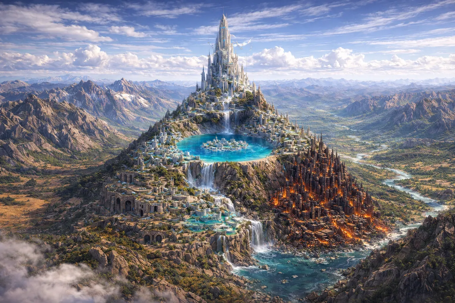 Kascanda, The Confluent City